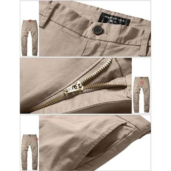 Men's Slim Tapered Stretchy Casual Pants